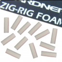 Zig Rig Foam Beli 12 komada